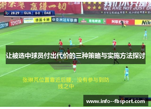 让被选中球员付出代价的三种策略与实施方法探讨